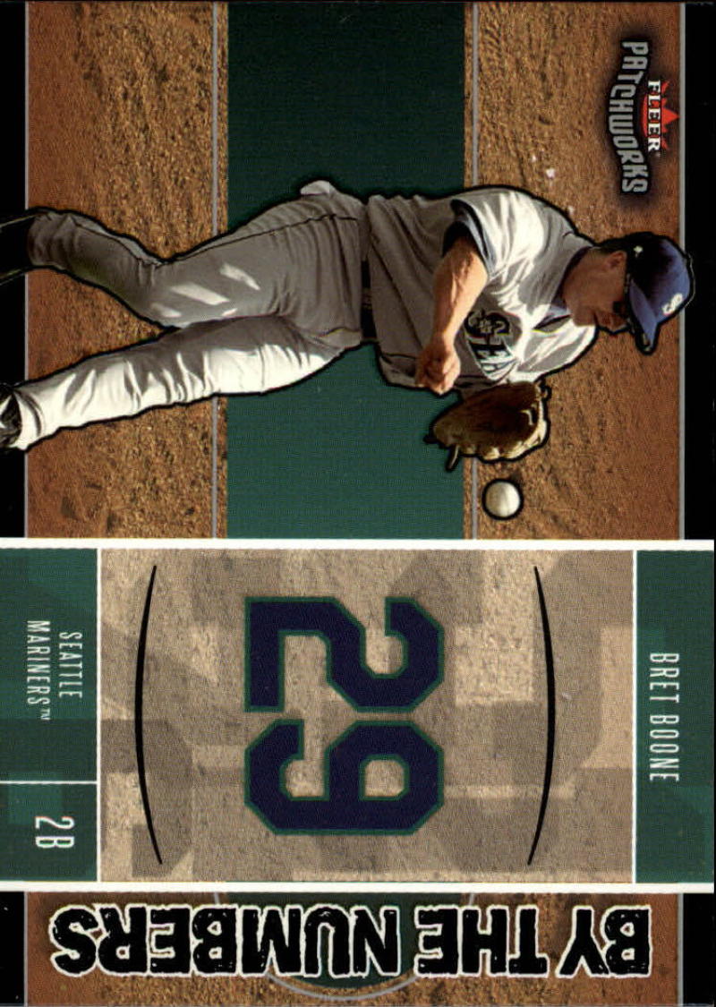 2004 Fleer Patchworks By the Numbers