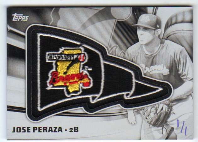 2015 Topps Pro Debut Pennant Patch Printing Plate
