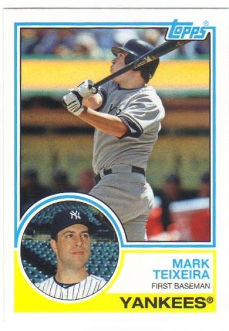 2015 Topps Archives #215 Mark Teixeira (1983 Topps) 