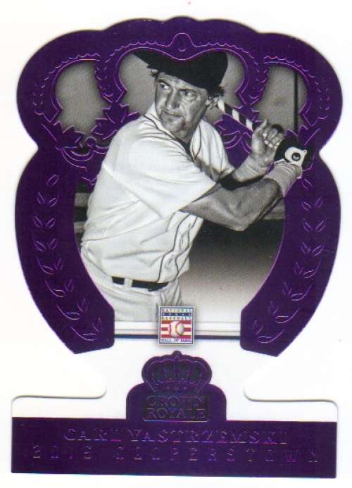 2015 Panini Cooperstown Collection HOF Crown Royale Purple