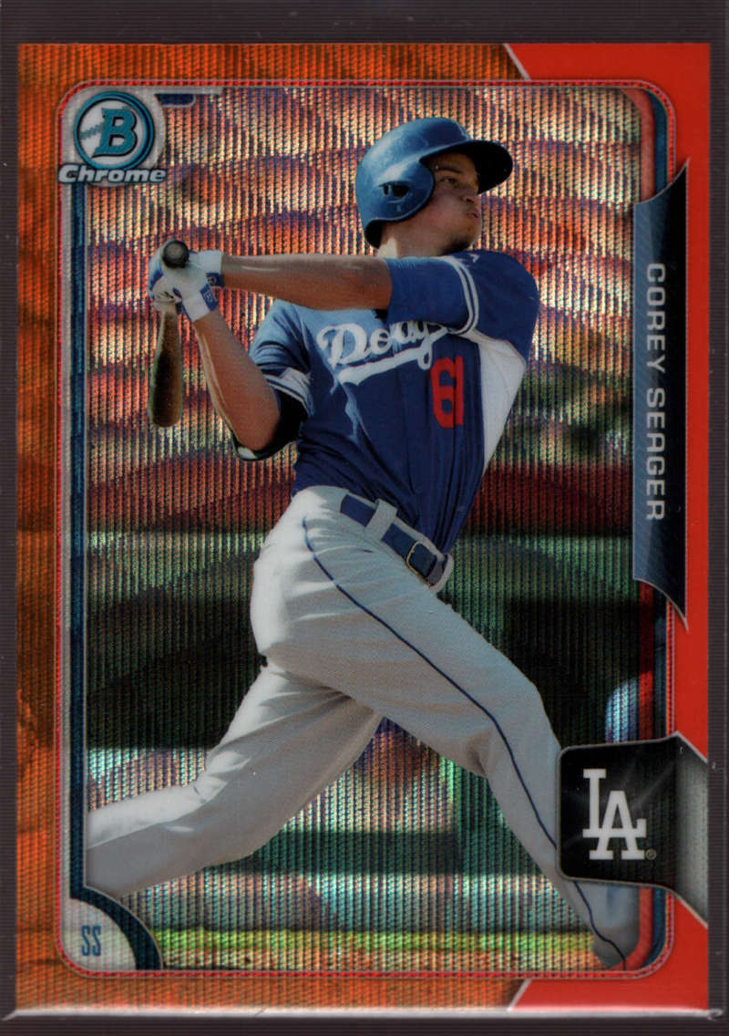 2015 Bowman Chrome Prospects Wave Refractor