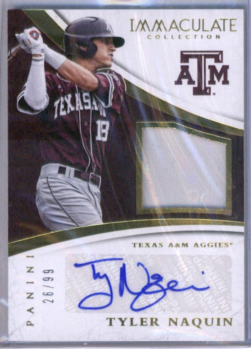 2015 Panini Immaculate Collection Collegiate Autographs Materials