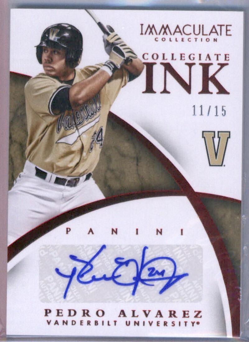 2015 Panini Immaculate Collection Collegiate Ink Red