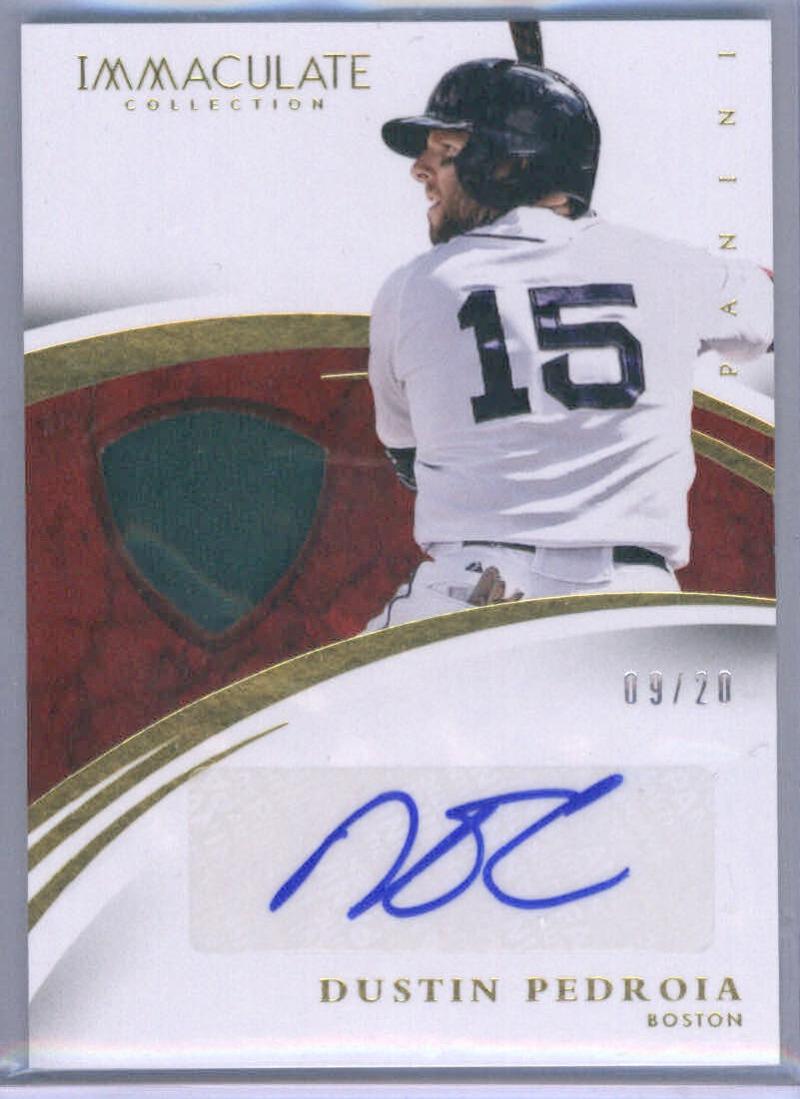 2015 Panini Immaculate Collection Auto Material