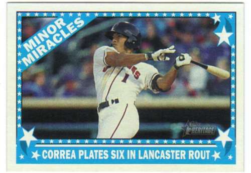 2015 Topps Heritage Minor League Minor Miracles
