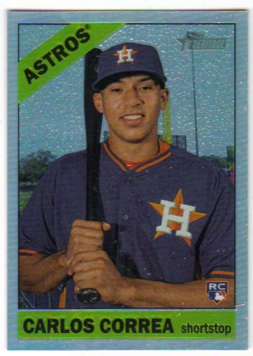 2015 Topps Heritage High Number Chrome Parallels Refractor