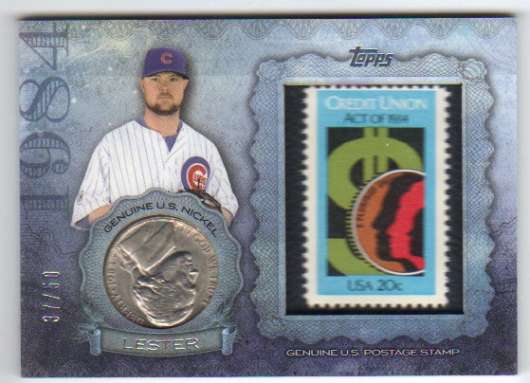 2015 Topps Update Birth Year Coin and Stamp Nickel