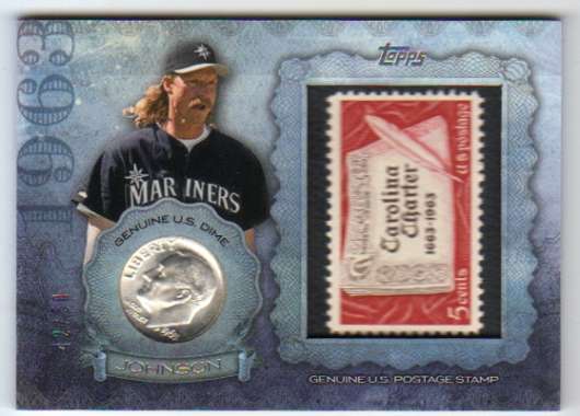2015 Topps Update Birth Year Coin and Stamp Dime
