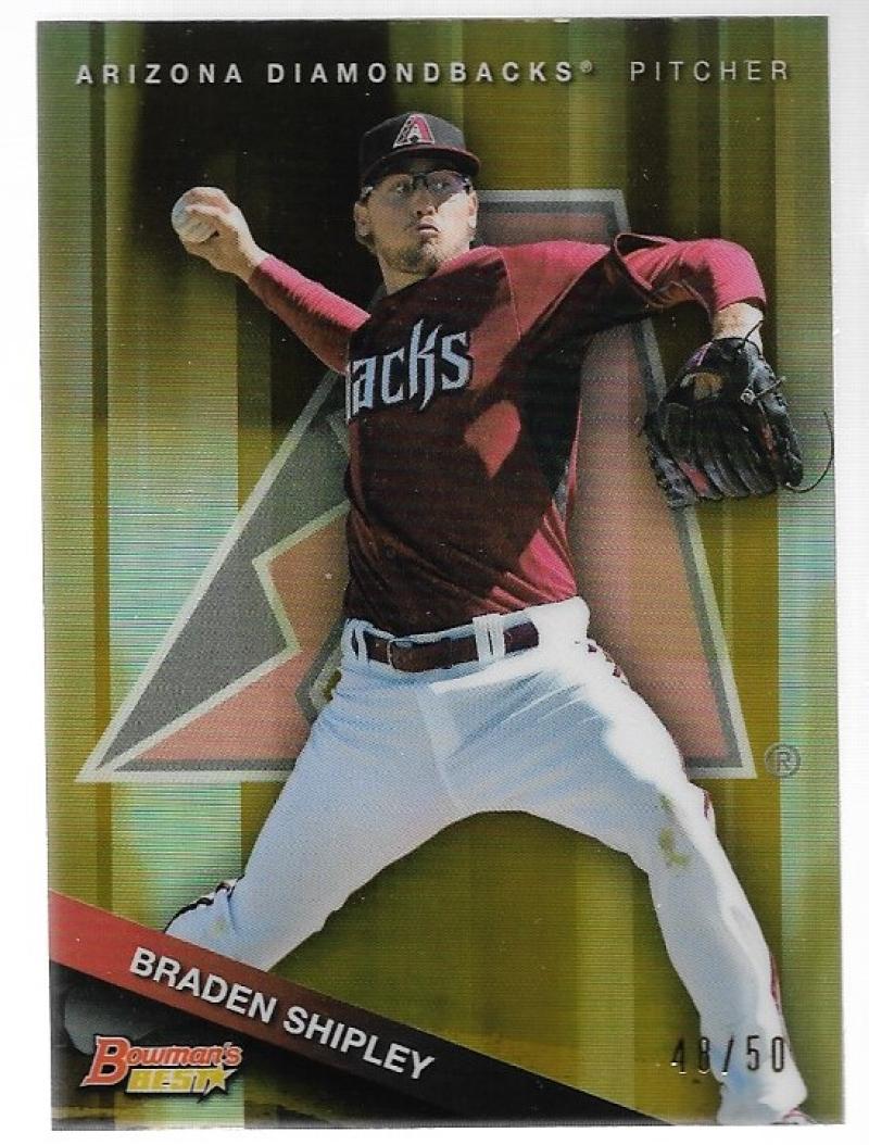 2015 Bowman's Best  Top Prospects Gold Refractor