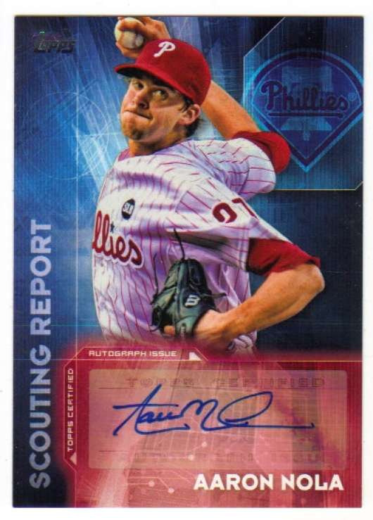 2016 Topps  Scouting Report Autographs