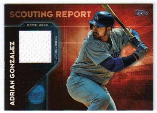 2016 Topps  Scouting Report Relics