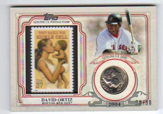 2016 Topps  World Series Coin and Stamp Dime