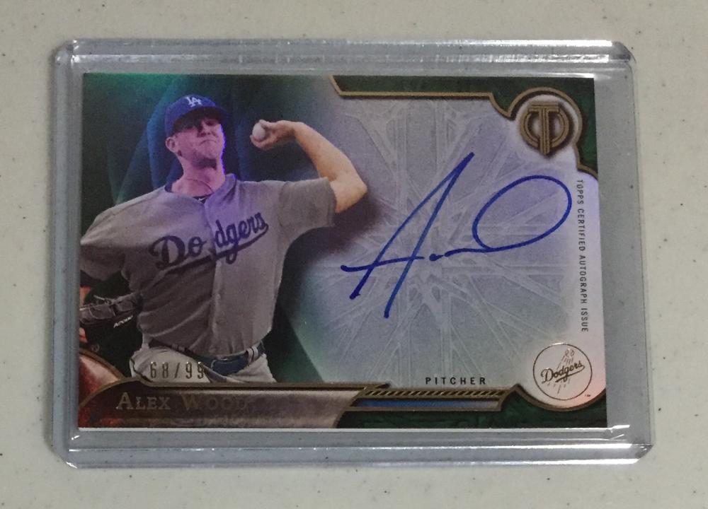 2016 Topps Tribute Autographs Green