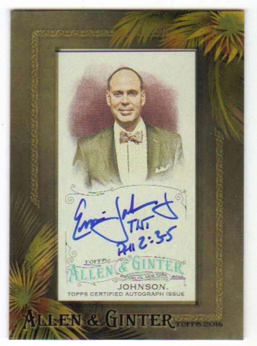 2016 Allen and Ginter  Framed Mini Autographs
