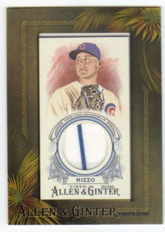 2016 Allen and Ginter  Framed Mini Relics
