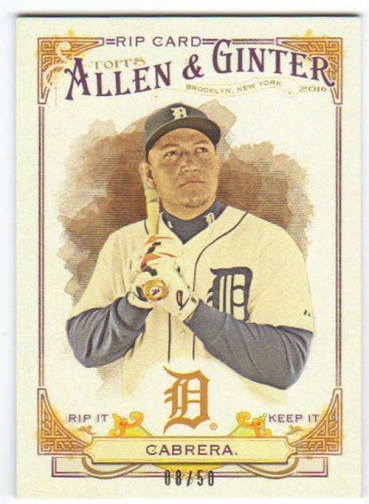 2016 Allen and Ginter  Rip Cards