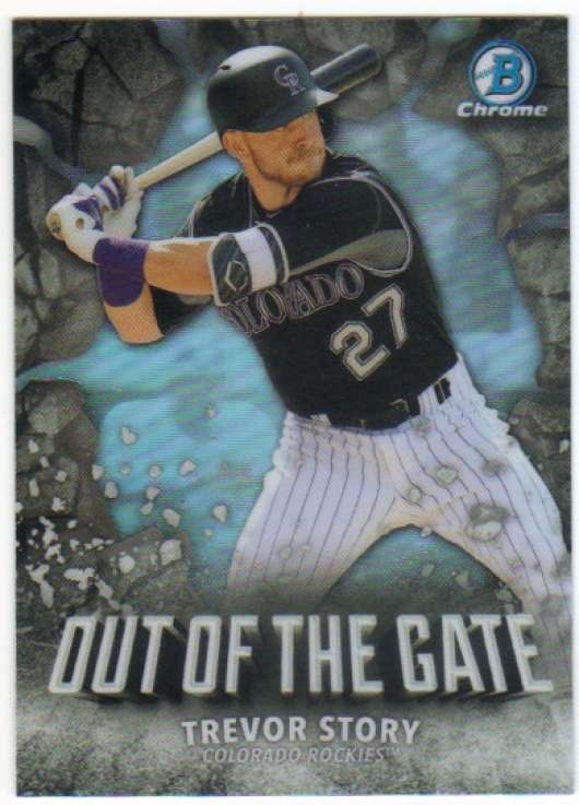 2016 Bowman Chrome Out of the Gate