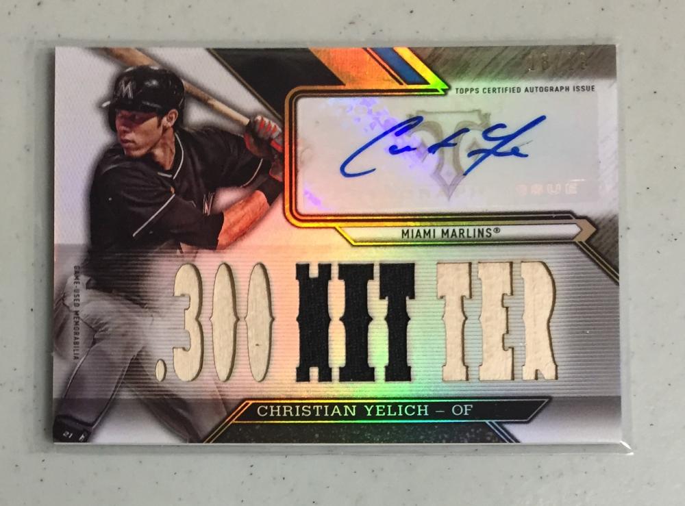 2016 Topps Triple Threads Autographed Relics
