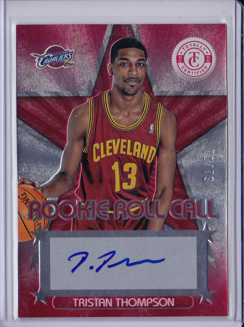 2012-13 Panini Totally Certified Rookie Roll Call Red