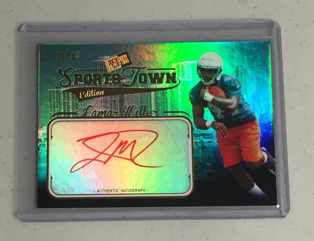 2012 Press Pass Sports Town Red Ink