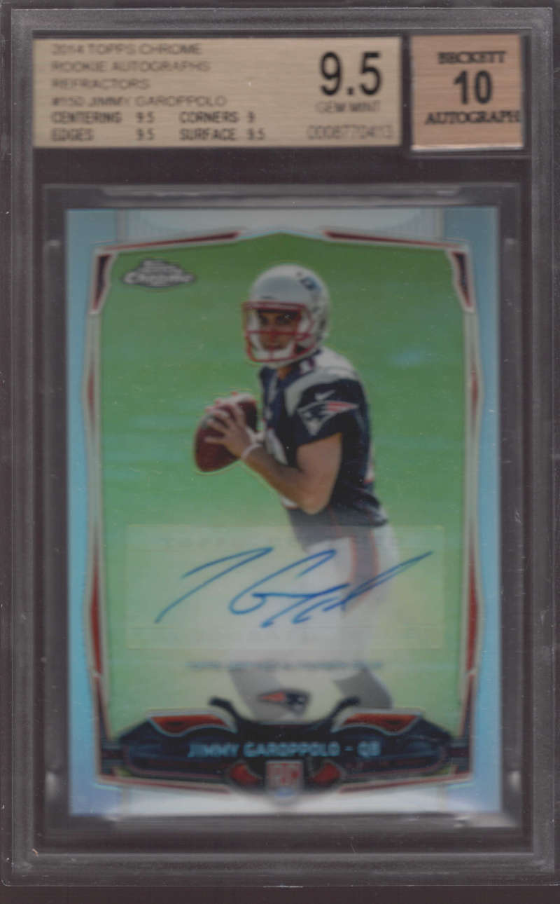 2014 Topps Chrome Rookie Autograph Refractor