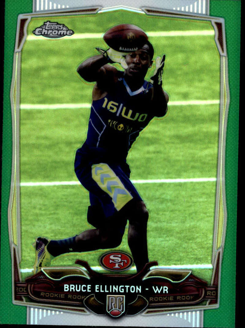 2014 Topps Chrome Green Rookie Refractor