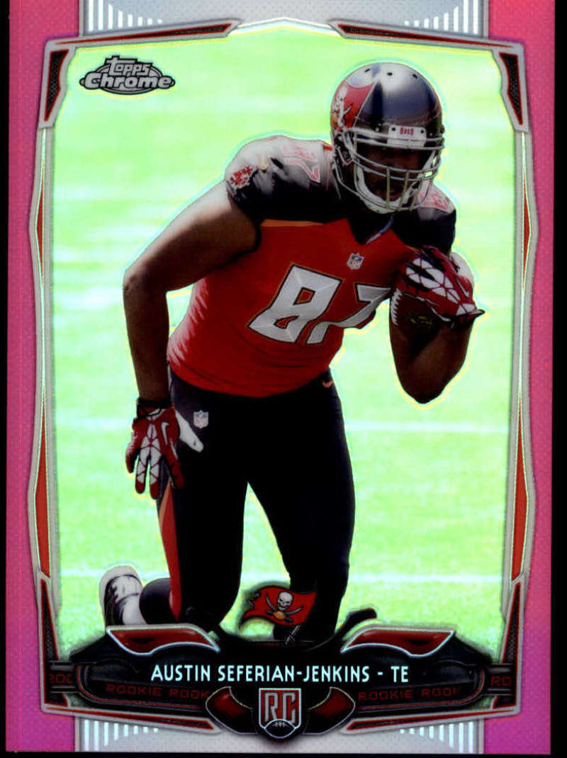 2014 Topps Chrome BCA Pink Rookie Refractor