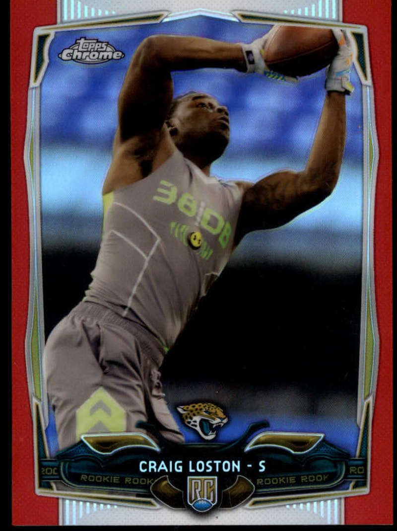 2014 Topps Chrome Red Rookie Refractor