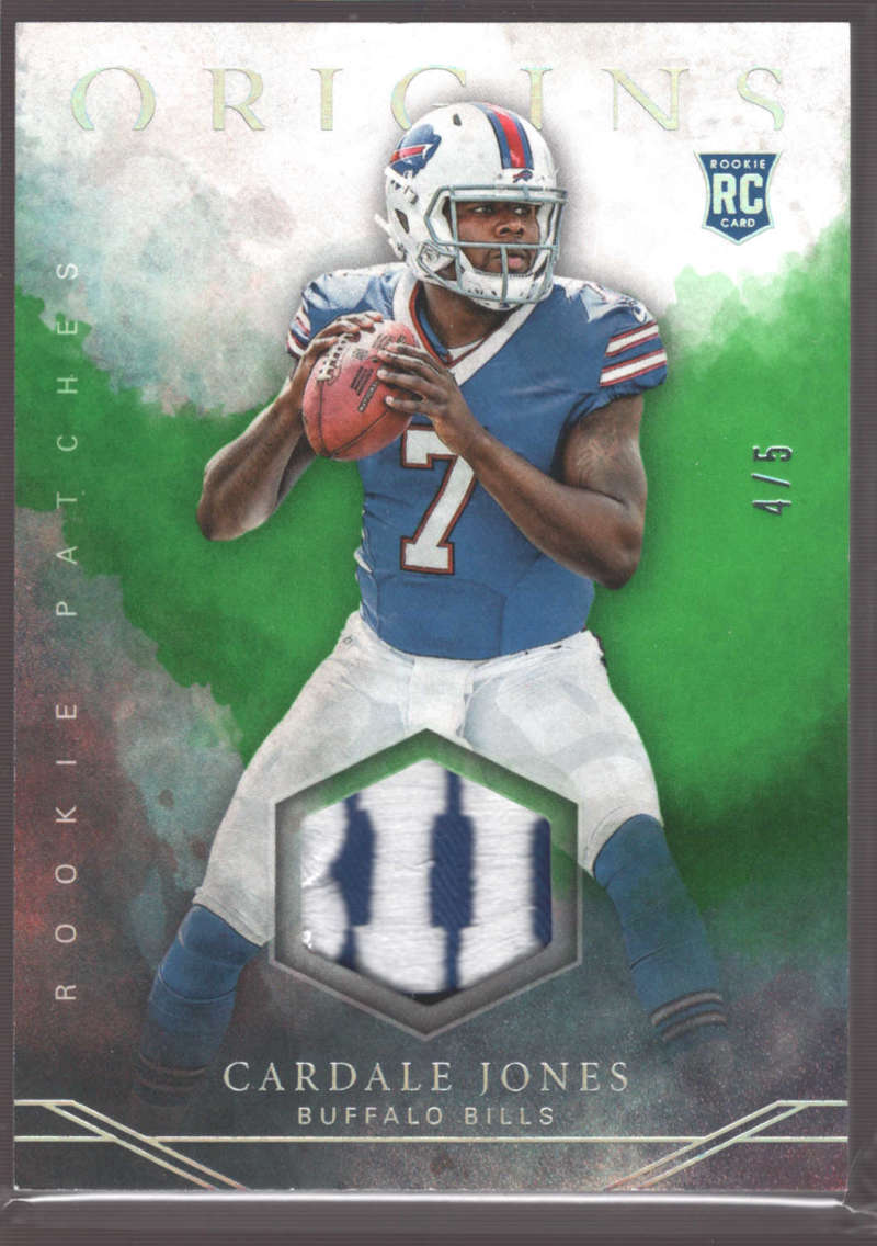 2016 Panini Origins Rookie Patches Green