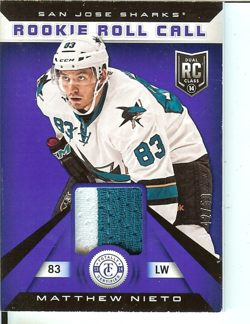2013-14 Panini Totally Certified Rookie Roll Call Blue Prime