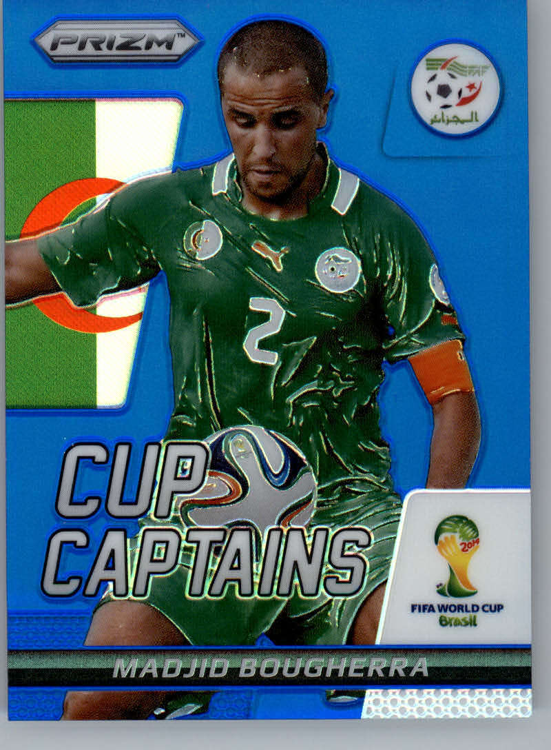 2014 Panini World Cup Prizm Cup Captains Blue Prizms