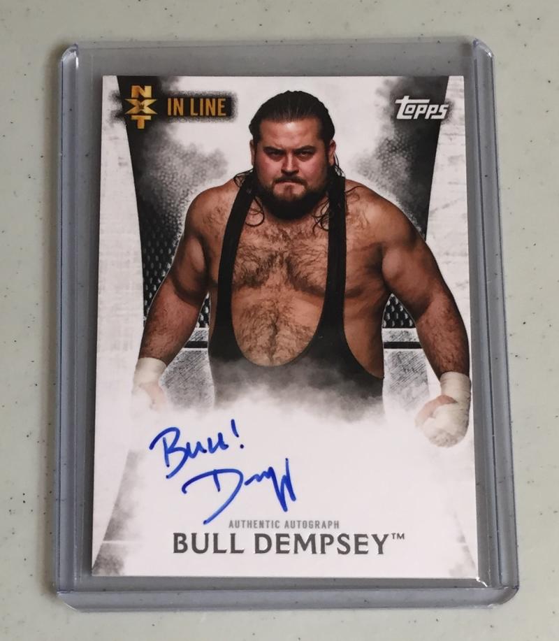 2015 Topps WWE Undisputed NXT Prospects Autographs