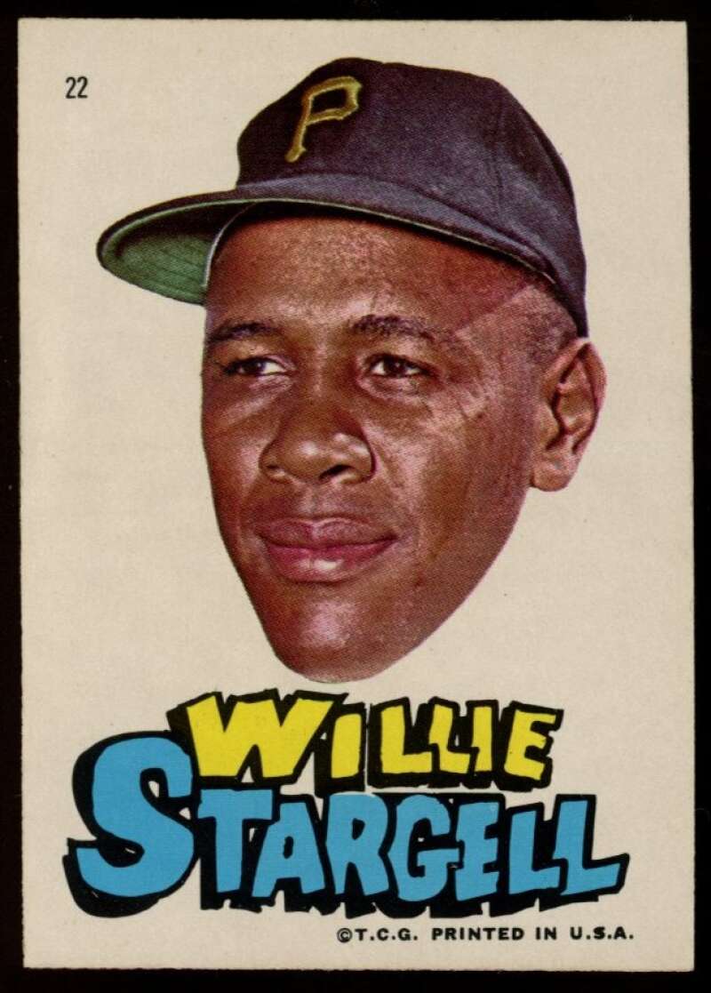 1967 Topps Stickers Pittsburgh Pirates 