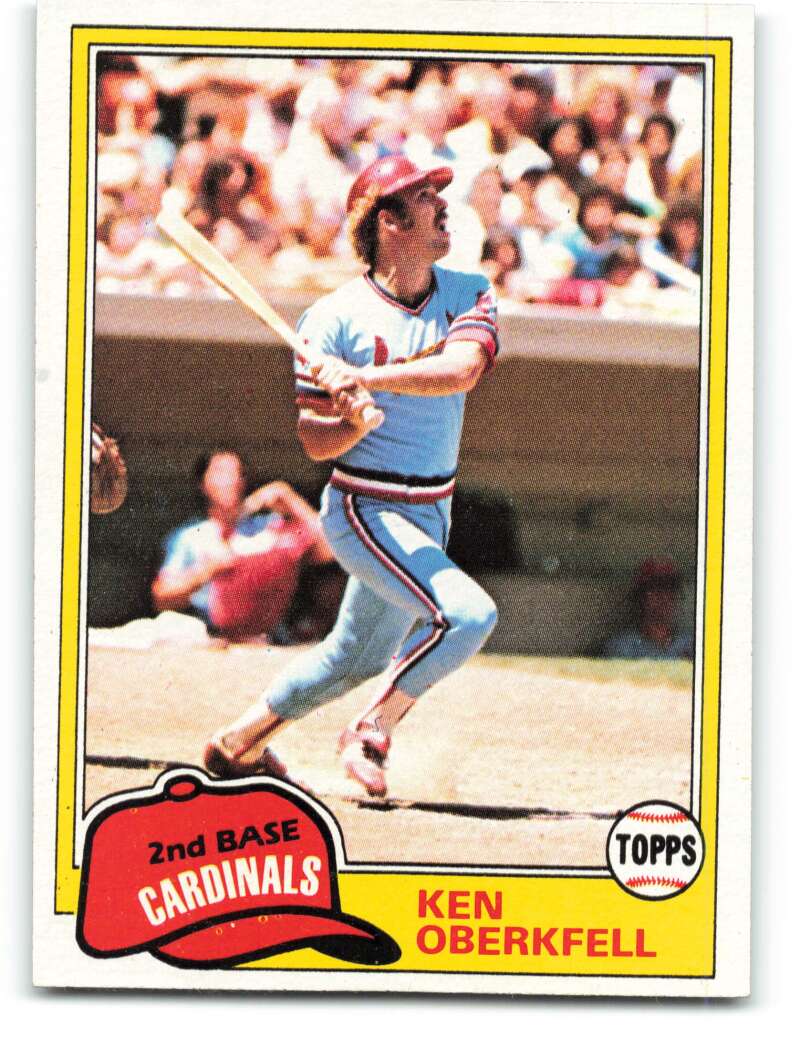 1981 Topps #32 Ken Oberkfell 