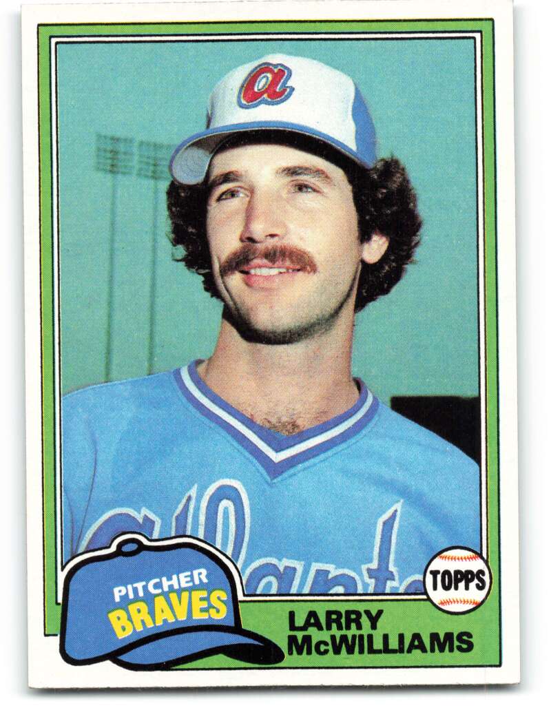 1981 Topps #44 Larry McWilliams 