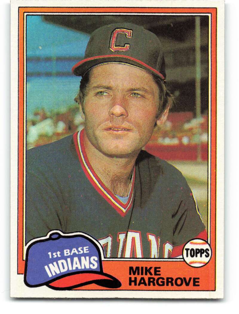 1981 Topps #74 Mike Hargrove 