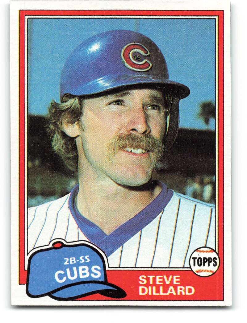 1981 Topps Steve Dillard #78 VG/EX Very Good/Excellent Cubs