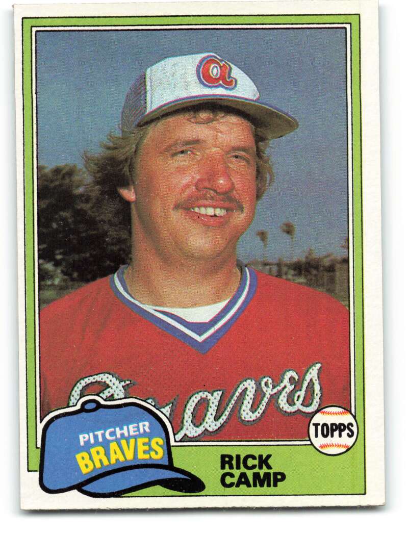 1981 Topps #87 Rick Camp 