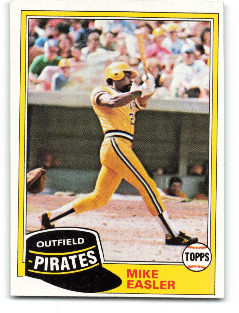 1981 Topps Mike Easler #92 VG/EX Very Good/Excellent Pirates