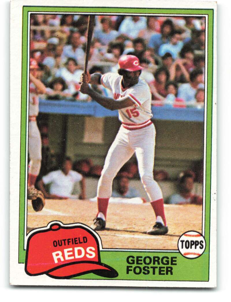 1981 Topps George Foster #200 VG/EX Very Good/Excellent Reds