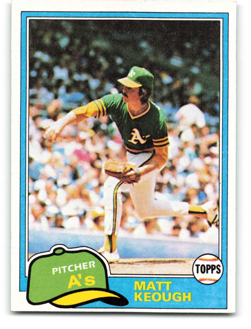 1981 Topps #301 Matt Keough 