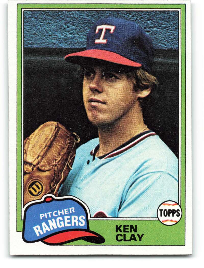 1981 Topps #305 Ken Clay 