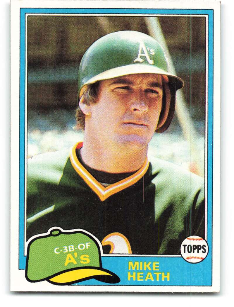 1981 Topps #437 Mike Heath DP 