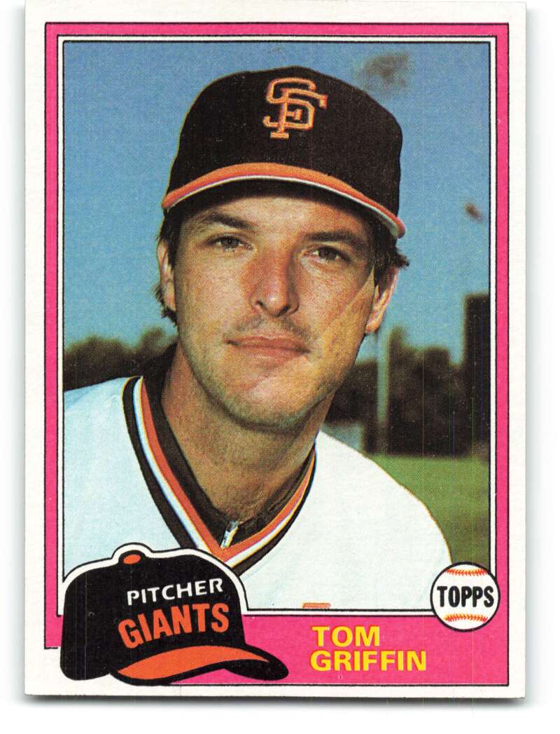 1981 Topps #538 Tom Griffin NM-MT 