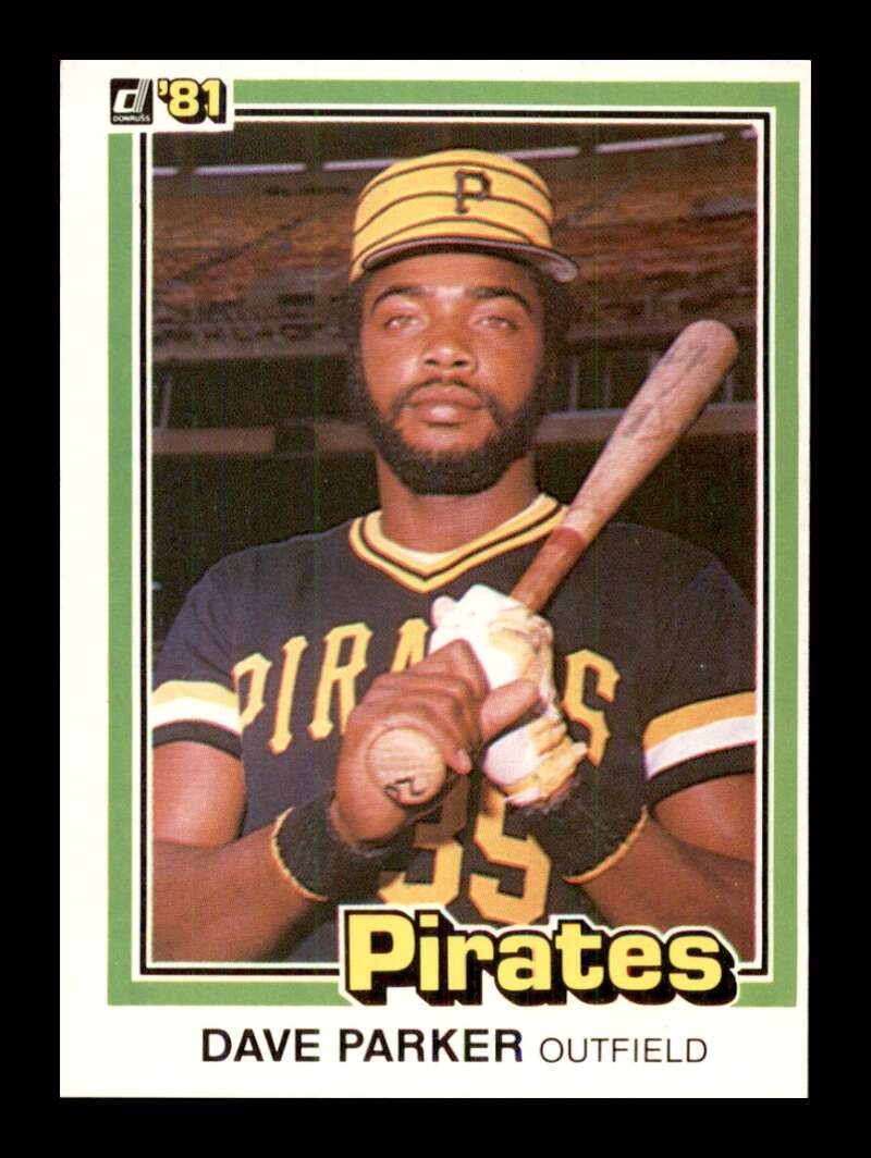 1981 Donruss Baseball #136 Dave Parker Pittsburgh Pirates 