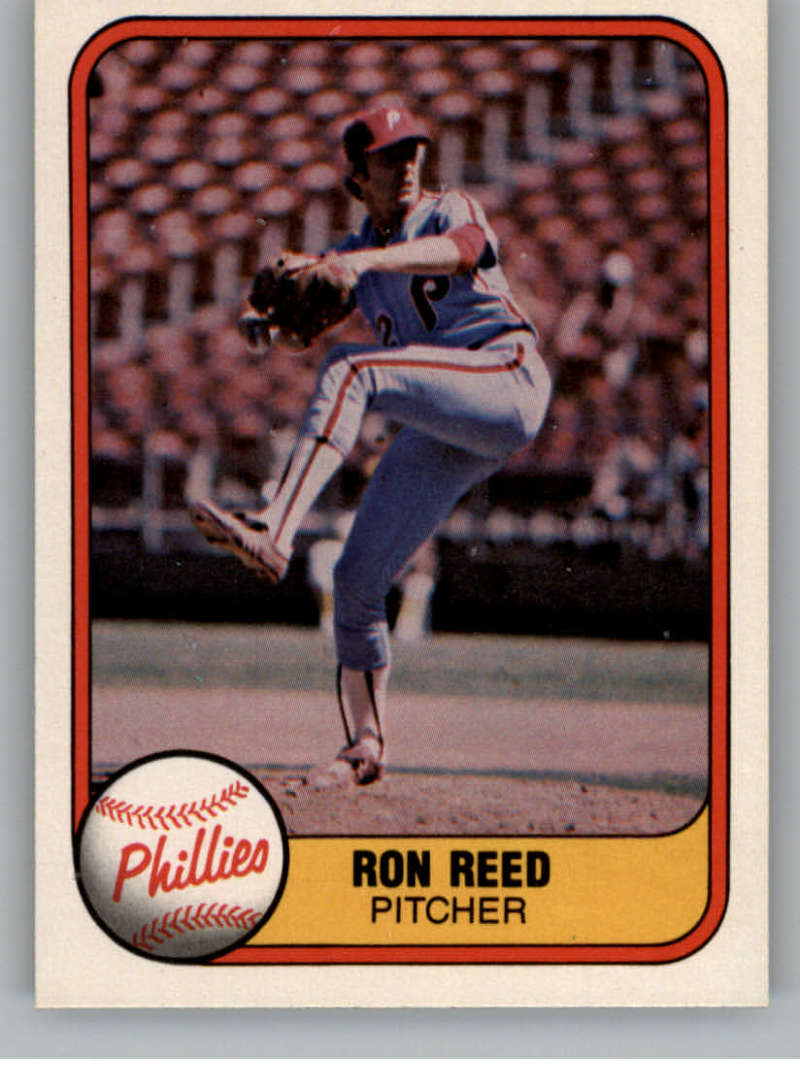 1981 Fleer Ron Reed #11 EX Phillies