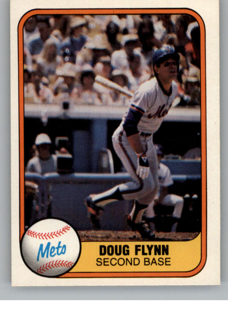 1981 Fleer Doug Flynn #330 EX Mets