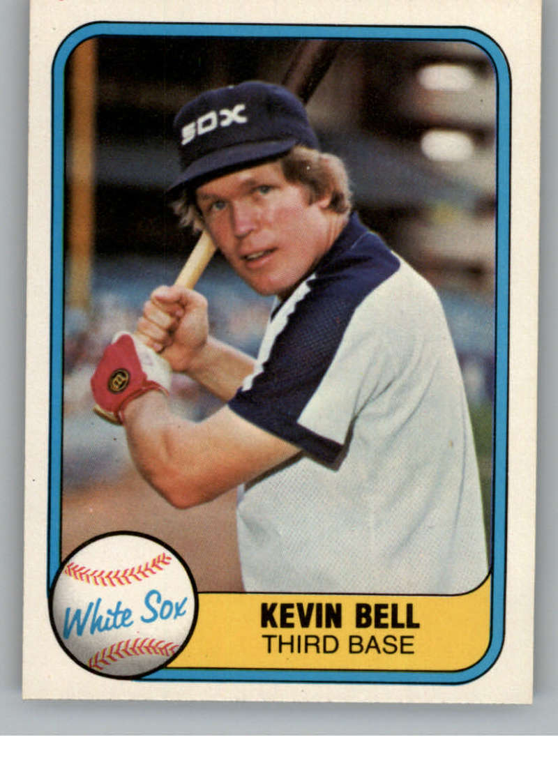 1981 Fleer Kevin Bell #343 EX White Sox