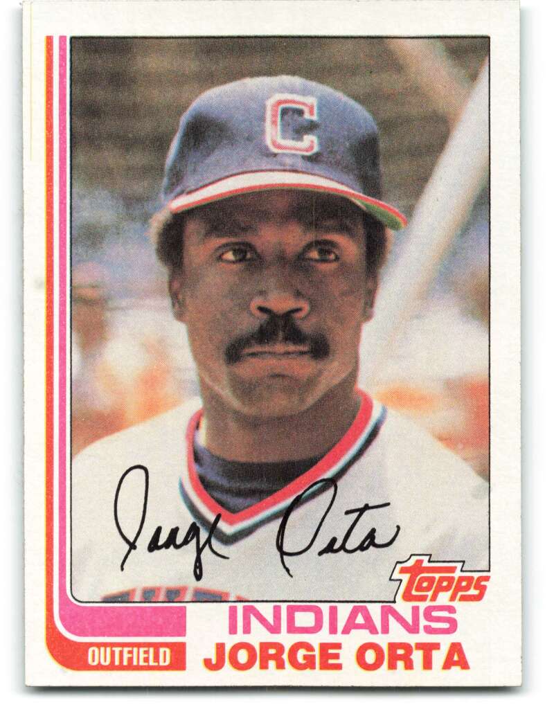 1982 Topps Jorge Orta #26 EX/NM Indians