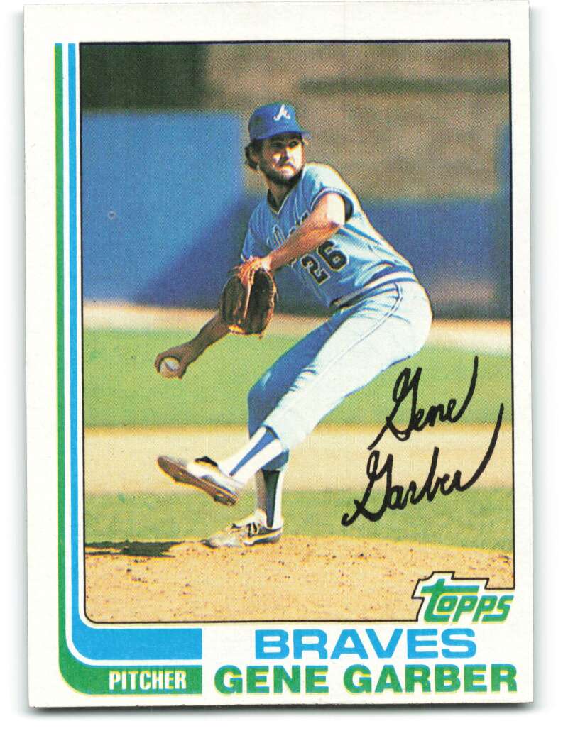 1982 Topps Gene Garber #32 EX/NM Braves